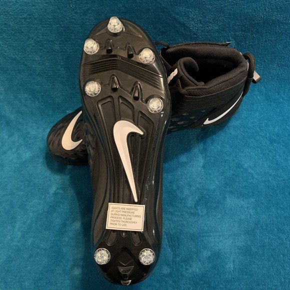 Nike Force Savage Pro 2 Black Football Detachable Mens Size 16 BV3981-001 - Picture 5 of 8